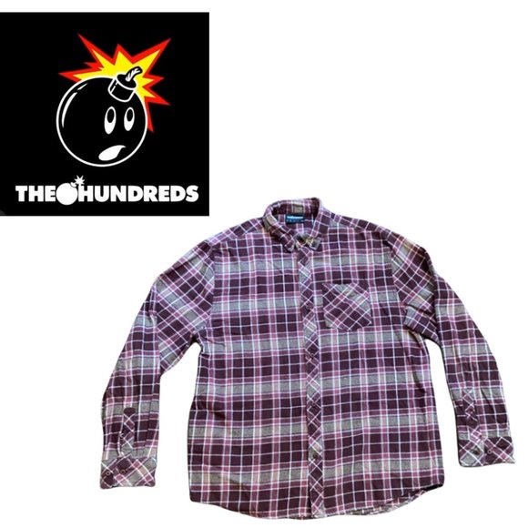 The Hundreds Other - The Hundreds Kennedy Flannel Shirt - Size XL